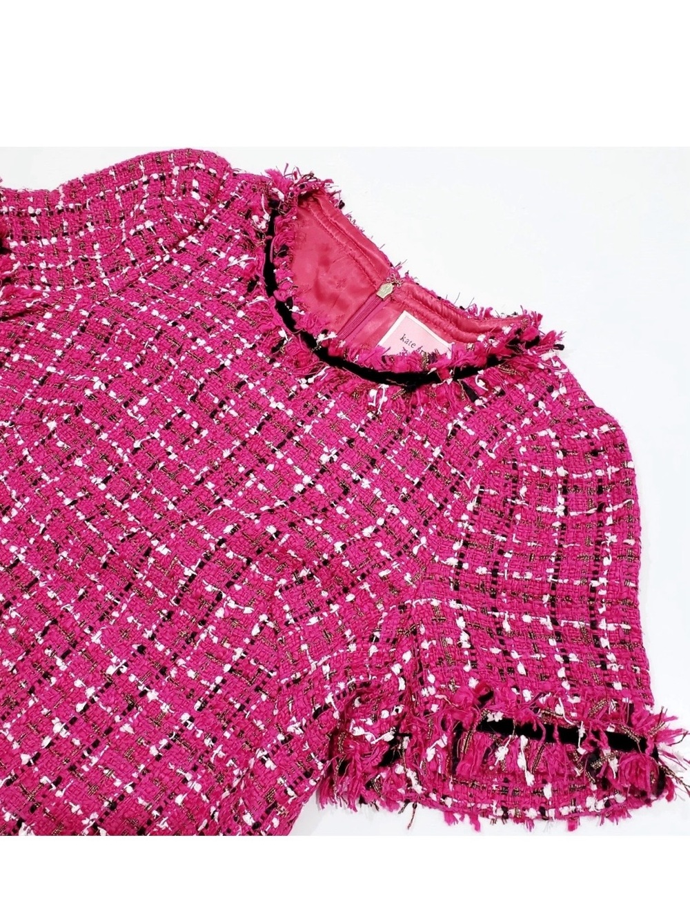 Kate Spade Like New Tweed Festive Dress